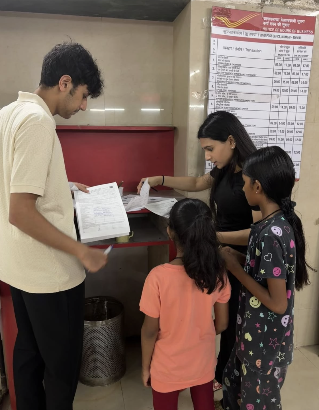 Opening bank accounts