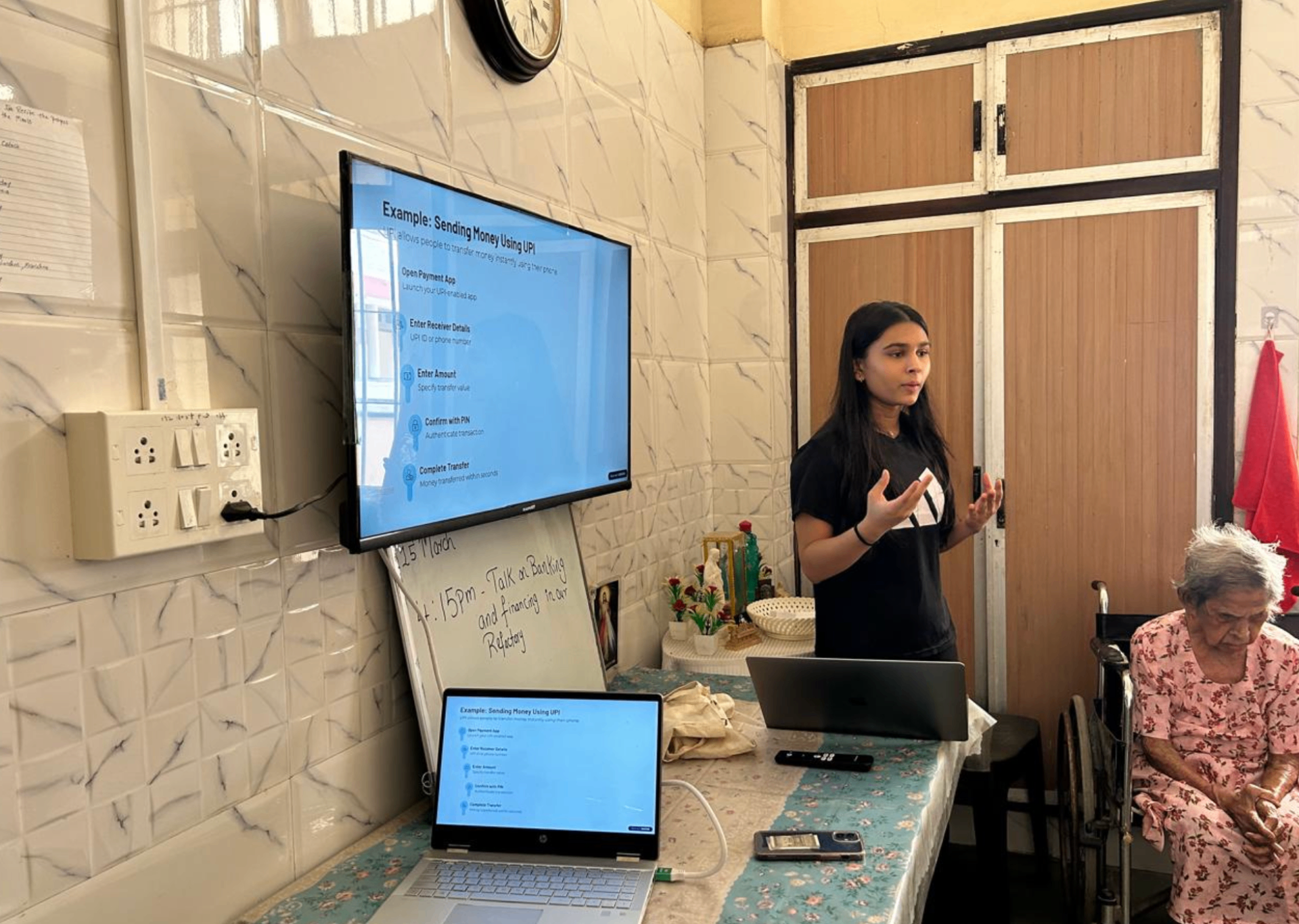 Assisi Bhavan · Banking talk